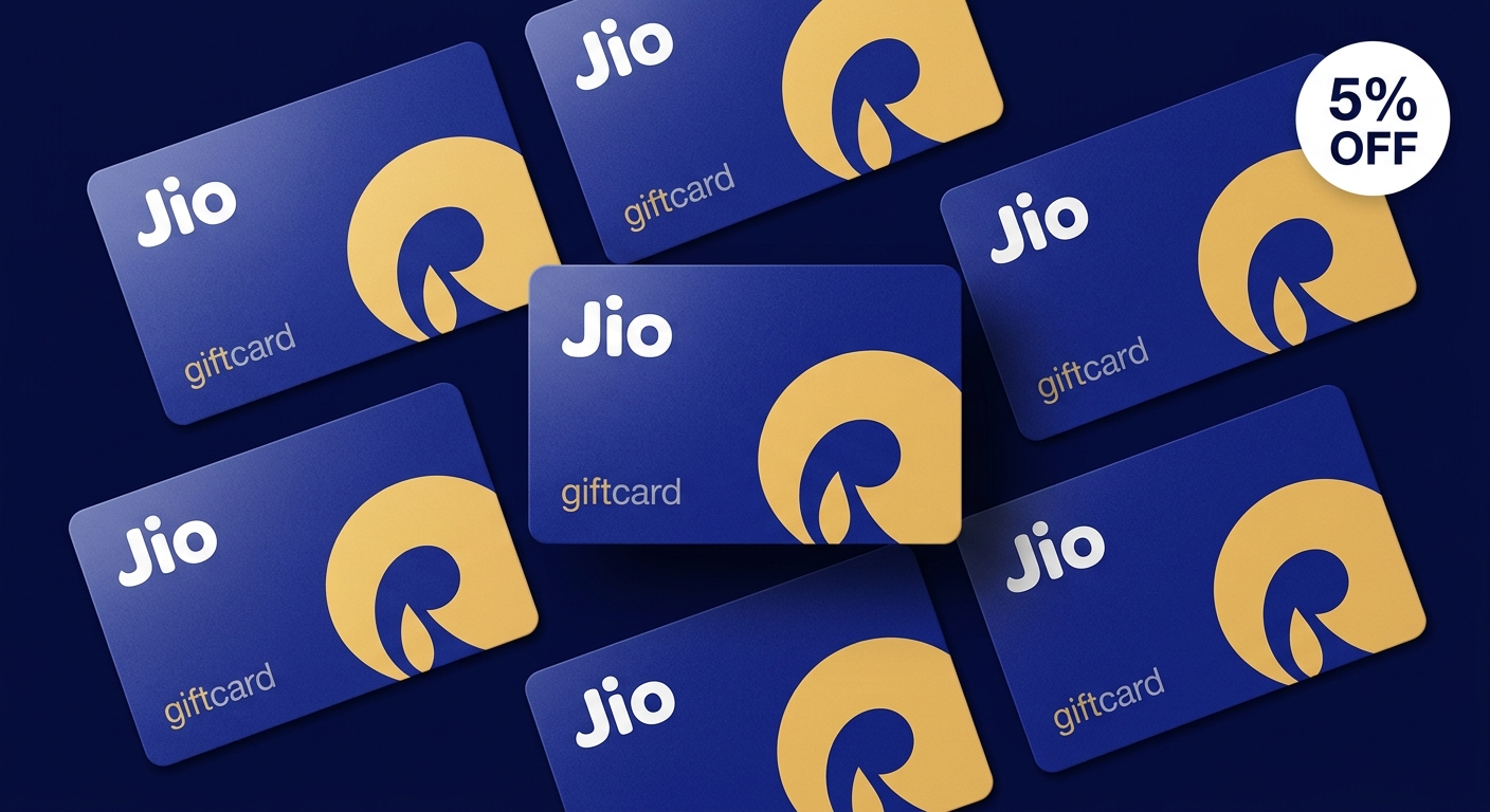 AJIO Gift Card in May 2026 | Buy at 5% OFF