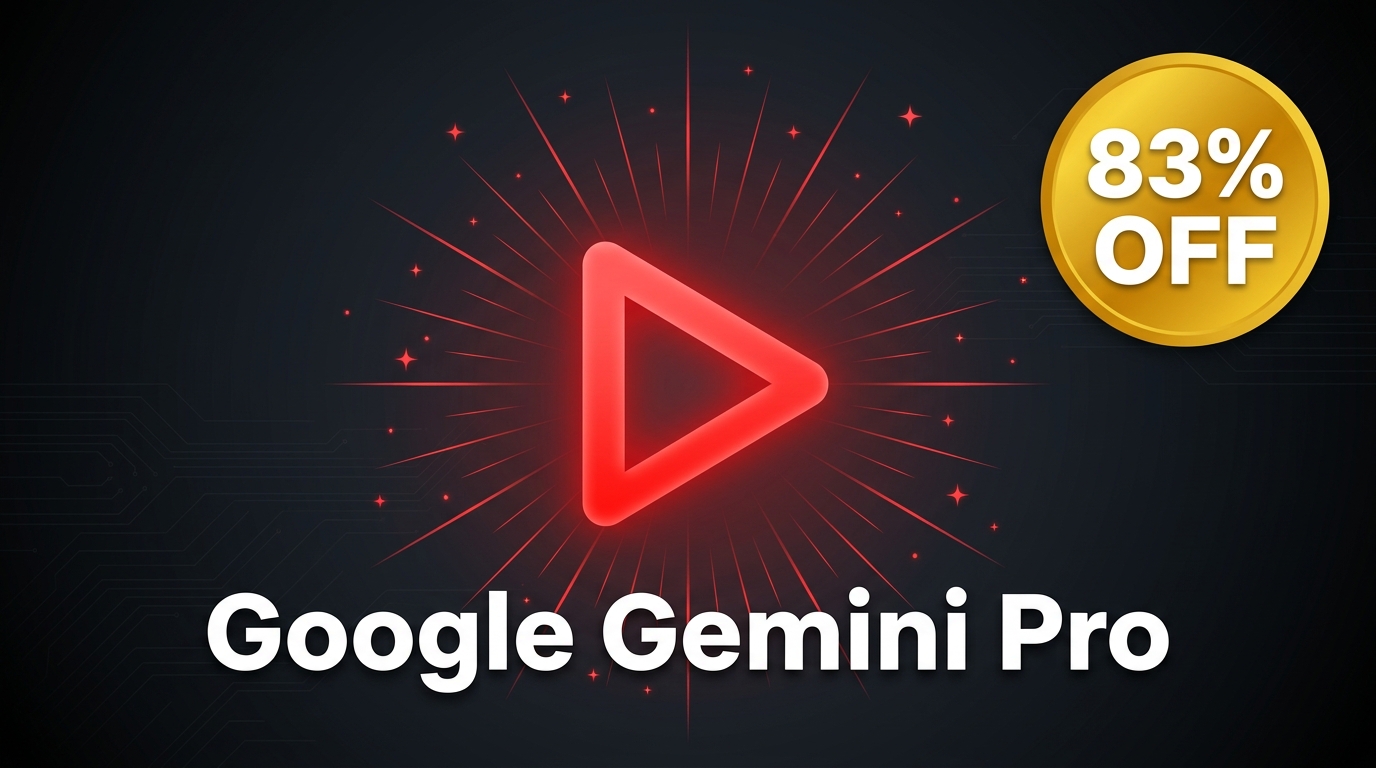Google Gemini Pro Monthly Plan Coupon Codes in May 2026 | 83% OFF