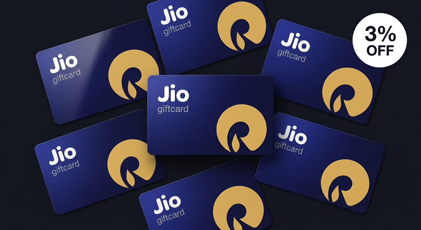 My Jio Store Gift Card in May 2026 | Buy at 3% OFF
