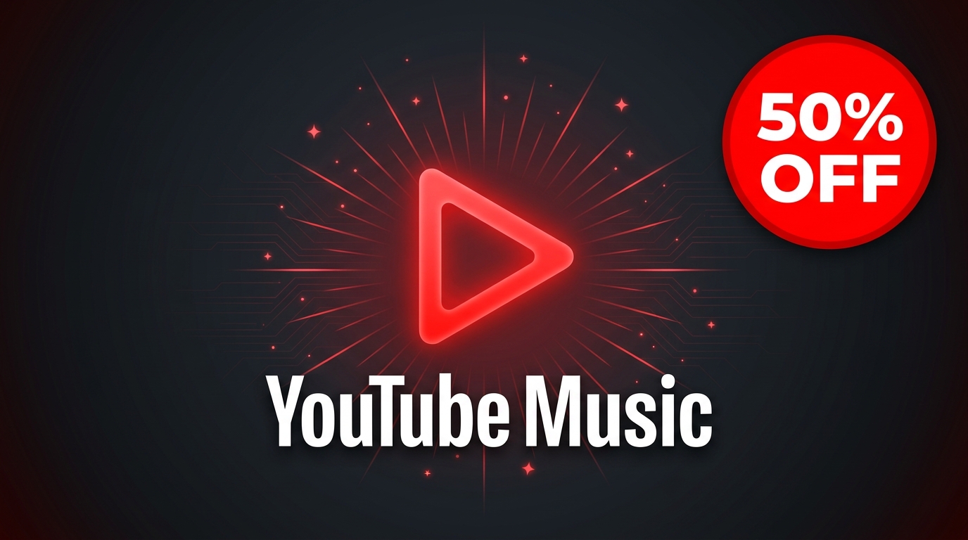 YouTube Music Yearly Coupon Codes in May 2026 | 50% OFF + 1 Month FREE