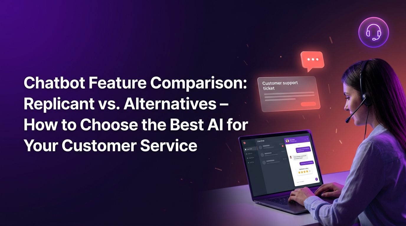 Chatbot Feature Comparison: Replicant vs Alternatives – A Comprehensive Guide to Choosing the Best AI for Customer Service