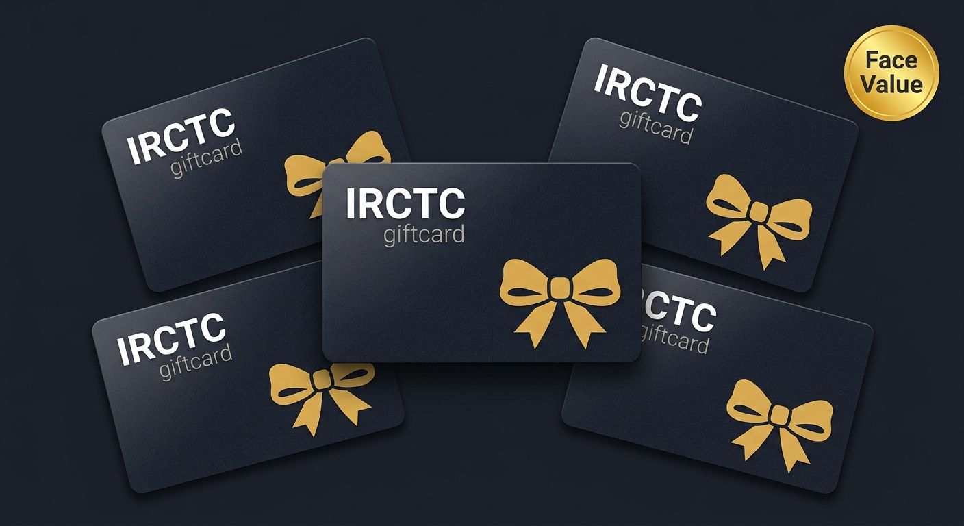 IRCTC Gift Card in May 2026 | Buy at Face Value