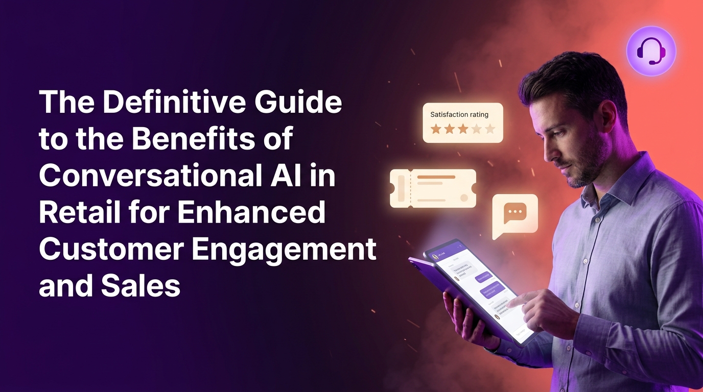 The Definitive Guide to the Benefits of Conversational AI in Retail for Enhanced Customer Engagement and Sales